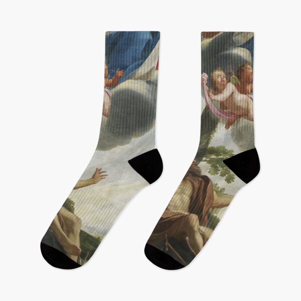Item preview, Apparition de la Vierge et de l Enfant Jesus a saint Antoine - Simon_Vouet designed and sold by Vintage Designs +.