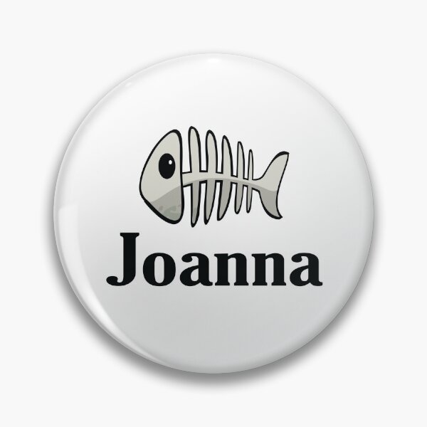 Item preview, Joanna Cute Fish Bone Name Joan designed and sold by ProjectX23.