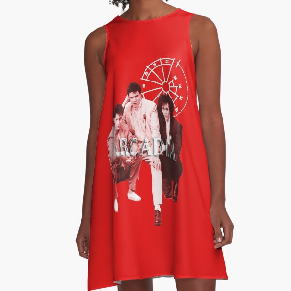 So Red The Rose - Arcadia A-Line Dress