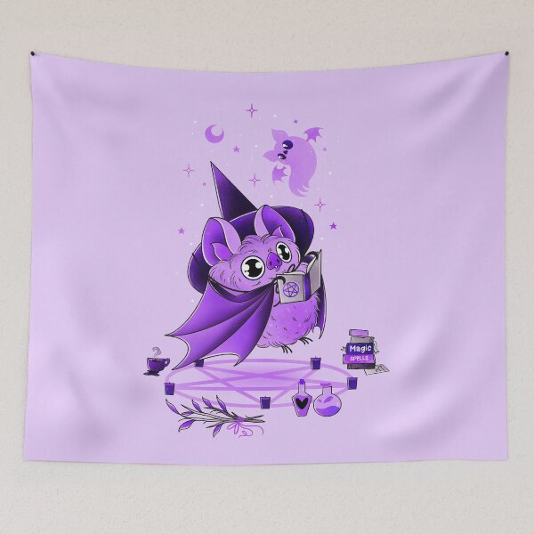 Item preview, Bat witch seance purple  designed and sold by Texdoodles.
