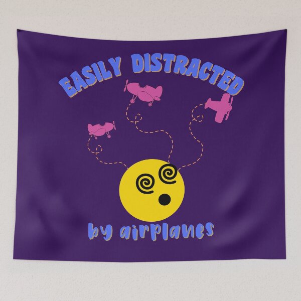 Item preview, Easily Distracted By Airplanes| best gift for airplane lovers|pilots designed and sold by aoichan3939.