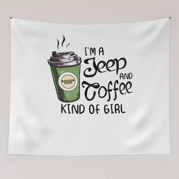 Item preview, I&Rsquo;M A Je-Ep And Coffee Kind Of Girl Customize,Unisex designed and sold by NKFLFE.