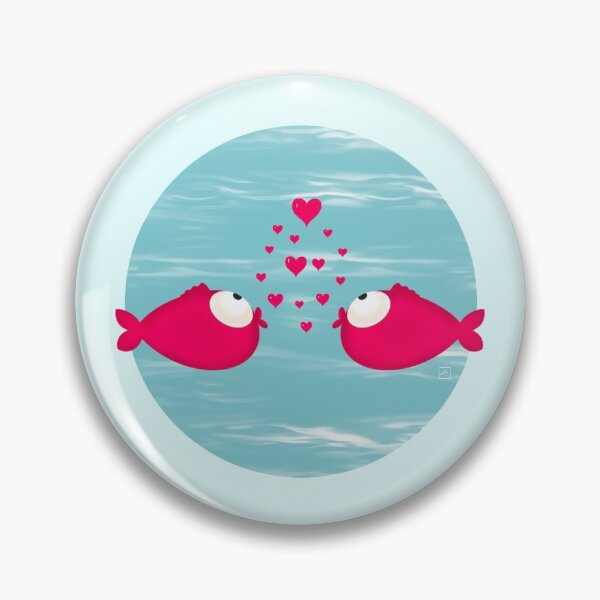 Item preview, Kiss fish designed and sold by Anastasia Toska.
