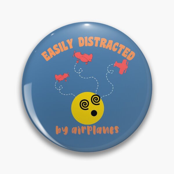 Item preview, Easily Distracted By Airplanes| best gift for airplane lovers|pilots designed and sold by aoichan3939.
