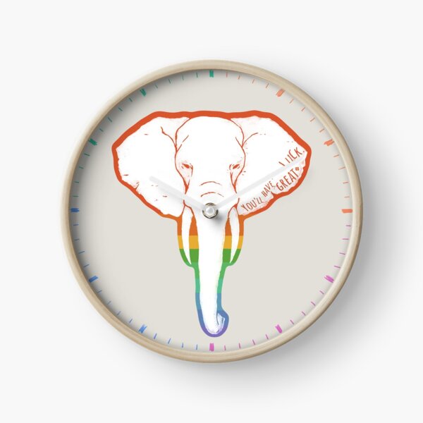 Item preview, Lucky Elephant_Rainbow designed and sold by TOTOARTY.