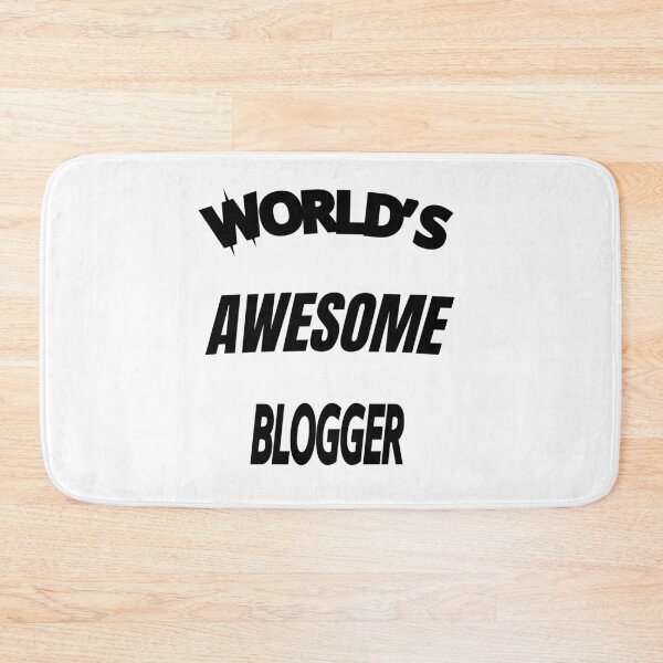 Item preview, World's Awesome Blogger designed and sold by WowAllinOne.