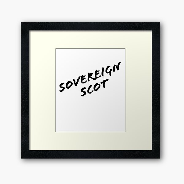 Vista previa del artículo con la obra «SOVEREIGN SCOT - Camiseta.», diseñado y vendido por Sulaiteen.