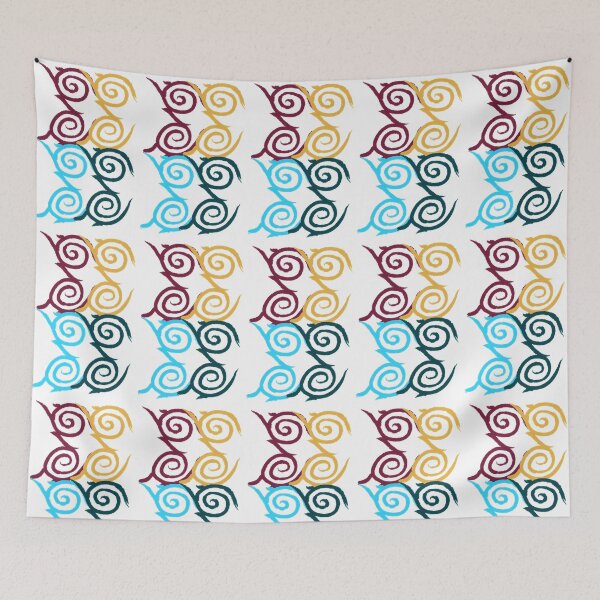 Item preview, Ancient Maltese Temples Pattern designed and sold by iliketeas.