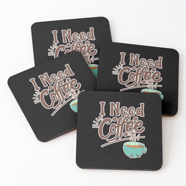 Item preview, I Need Coffee - funny cutes designed and sold by ildafdhome.