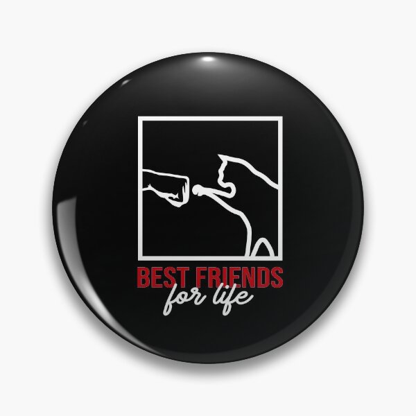 Item preview, Best friends for life cat designed and sold by ElBeDesigns.