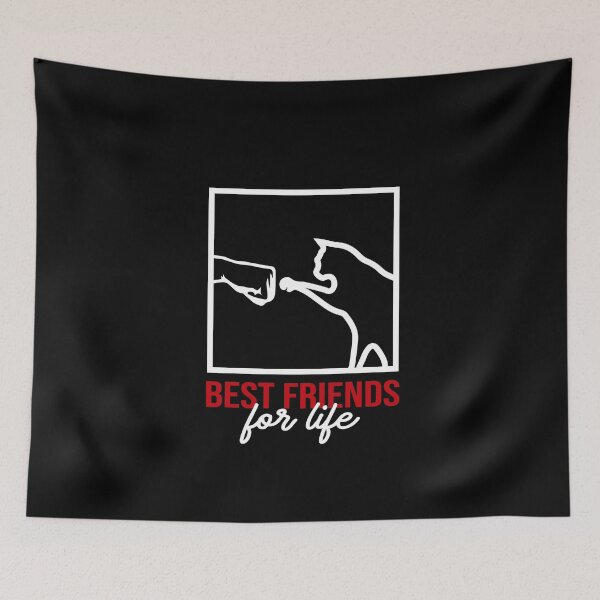 Item preview, Best friends for life cat designed and sold by ElBeDesigns.