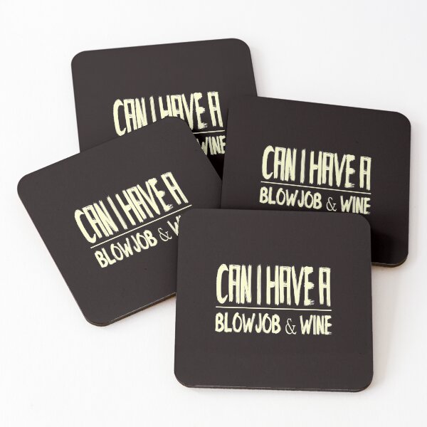 Item preview, Can I have a blowjob and wine designed and sold by buhnka.