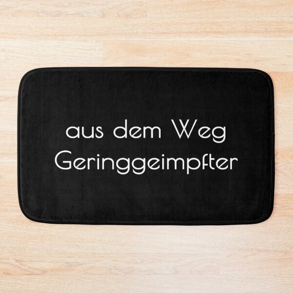 Item preview, aus dem Weg Geringgeimpfter | funny vaccine designed and sold by DeltaWhiskey-.