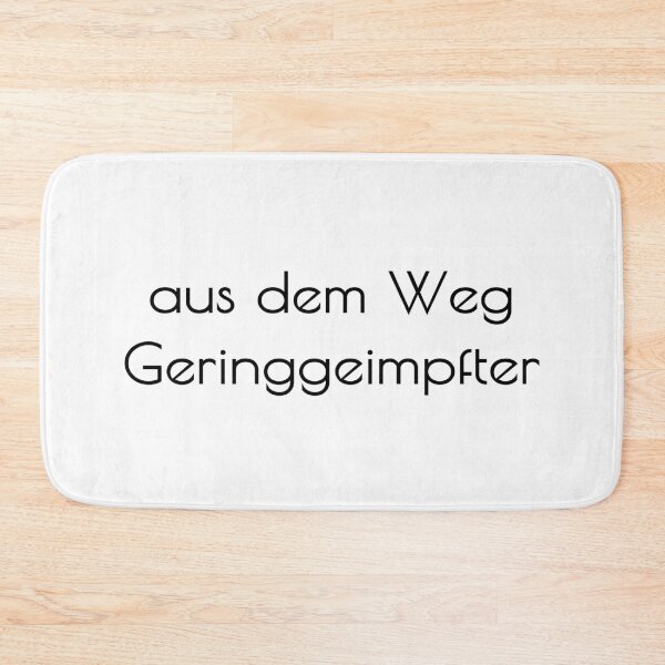 Item preview, aus dem Weg Geringgeimpfter | funny vaccine designed and sold by DeltaWhiskey-.