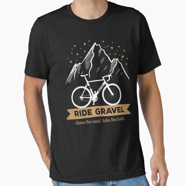 Item preview, Ride Gravel Leave The Road Take the Trails Gavel bike cyclist designed and sold by grinta2021.