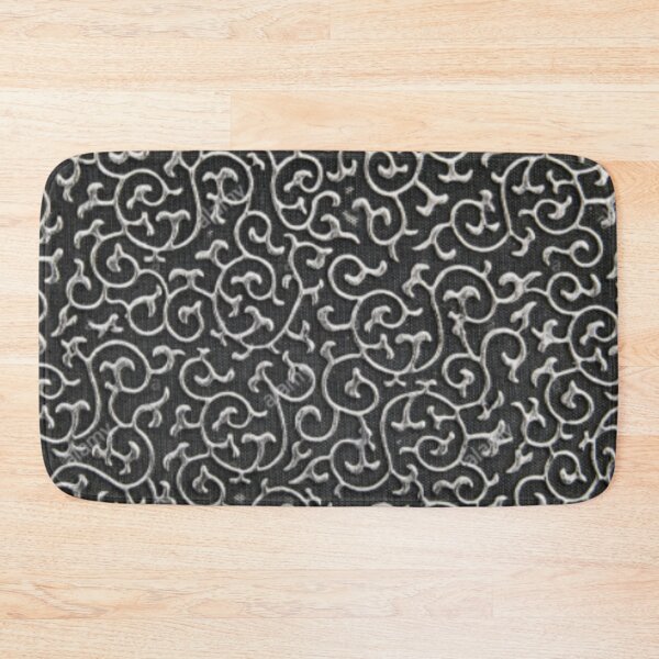 Item preview,  Fabric design with black background designed and sold by UrbanBubules.