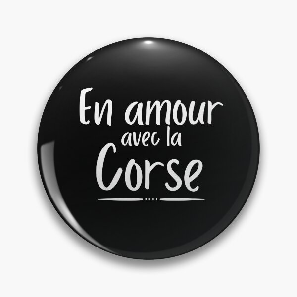 Item preview, En amour avec la Corse designed and sold by Smileycreation.