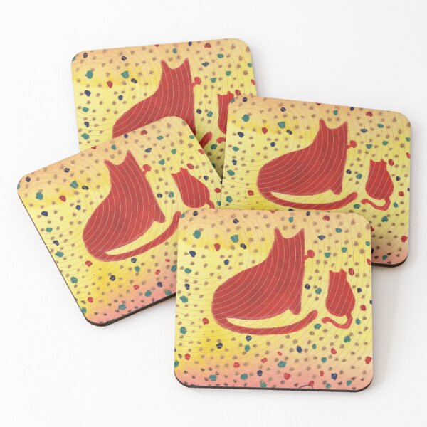 Item preview, Confetti Cat Abstract designed and sold by MeadowView.