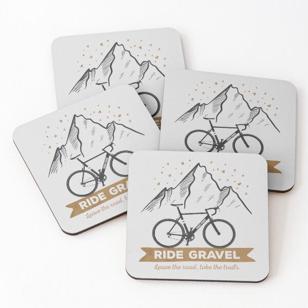Item preview, Ride Gravel Leave The Road Take the Trails Gavel bike cycling designed and sold by grinta2021.
