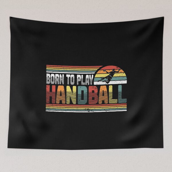 Item preview, Handball Player Born to play Handball designed and sold by besTmanuFacture.