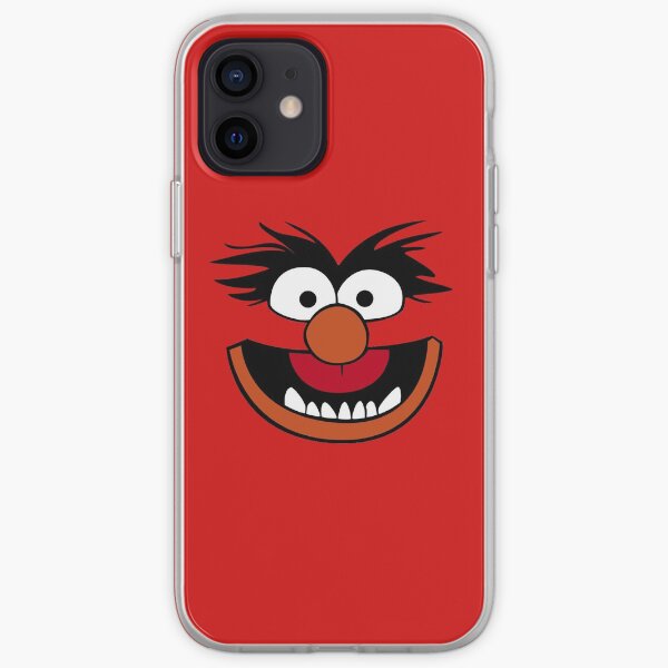 Animal Muppet (Orange Lips&Nose) iPhone Soft Case
