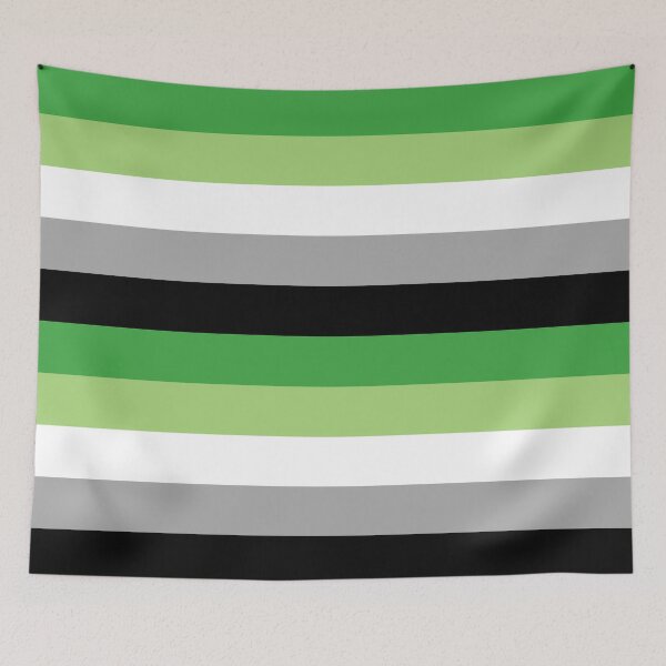 Item preview, Aromantic Pride Stripes designed and sold by punkauracrystal.