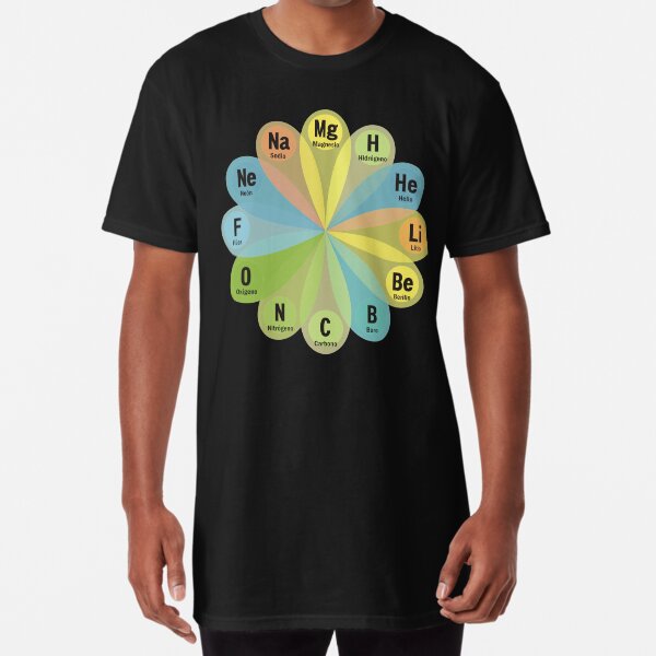 Black chemical watch Long T-Shirt