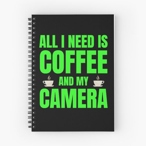 Item preview, All I Need Is Coffee And My Camera designed and sold by Peishan02.