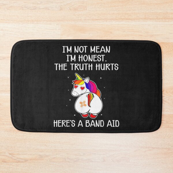 Item preview, Im not mean im honest unicorn designed and sold by judithlilyz.