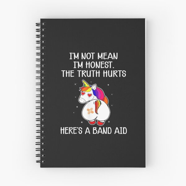 Item preview, Im not mean im honest unicorn designed and sold by judithlilyz.