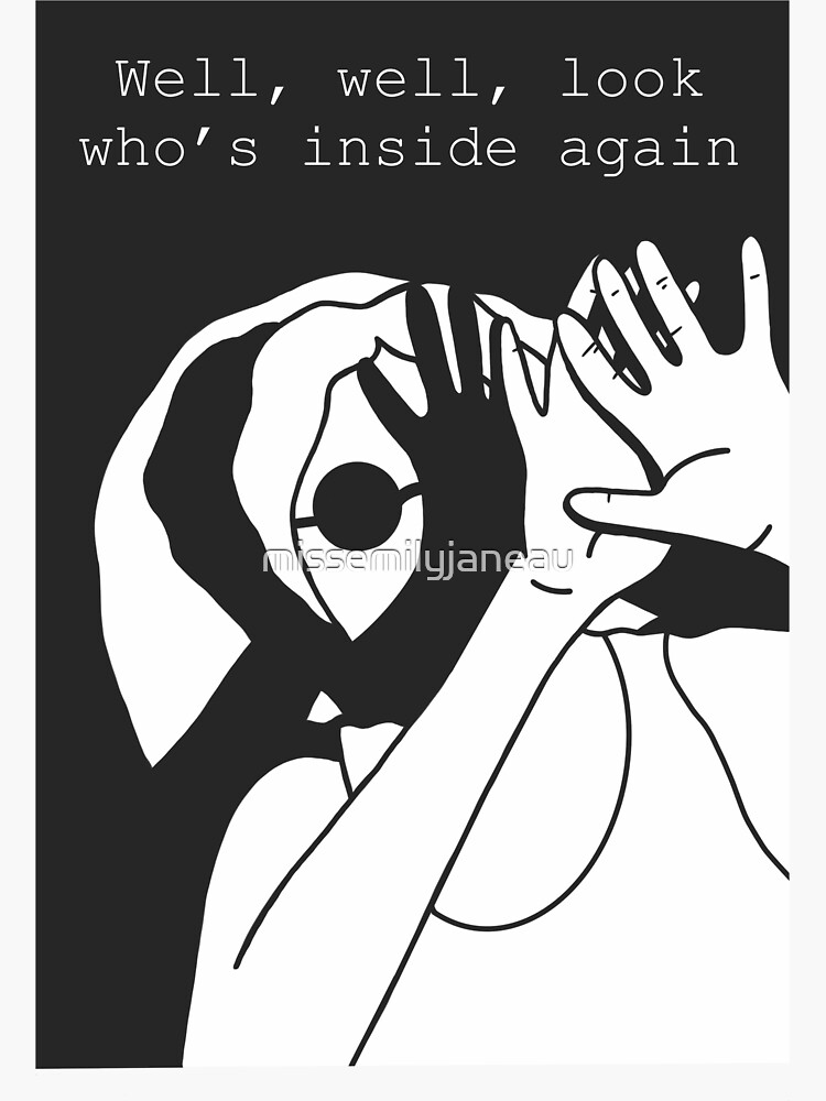 "Bo Burnham, Inside, Well Well Look Who's Inside Again, Digital Drawing