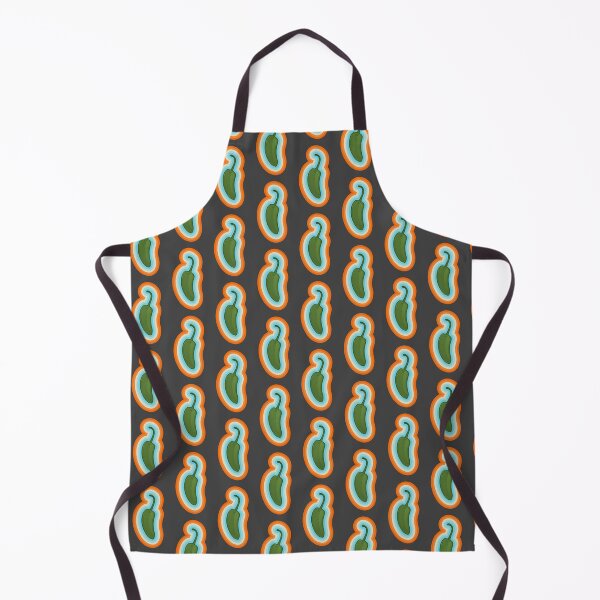 Item preview, Green Jalapeno Chili with colorful border designed and sold by BRU Design.