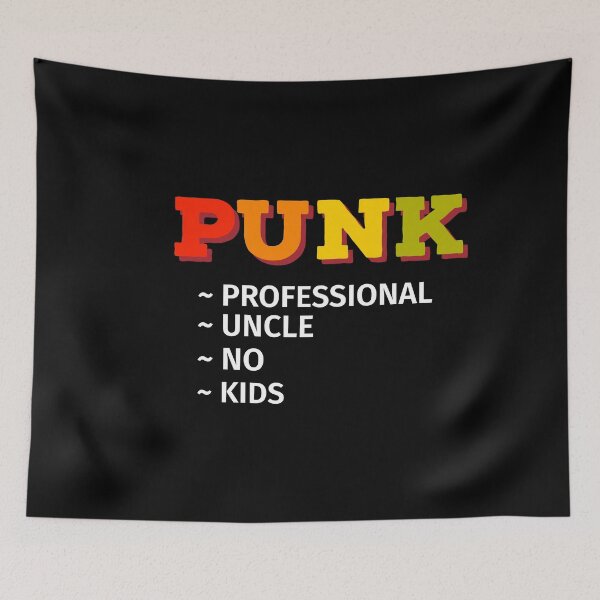 Item preview, PUNK. Professional Uncle No Kids  designed and sold by SportingSpoil.