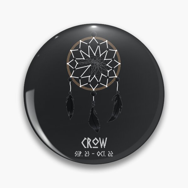 Item preview, Native American Astrological Sign - Crow/Libra designed and sold by Alukia.