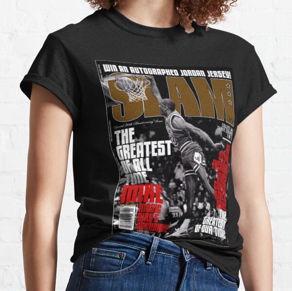 Revista de baloncesto Michael Jordan Slam Camiseta clásica