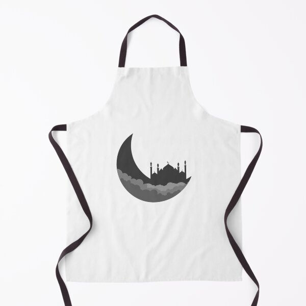 Item preview, half moon with mosque design designed and sold by Aziramada.