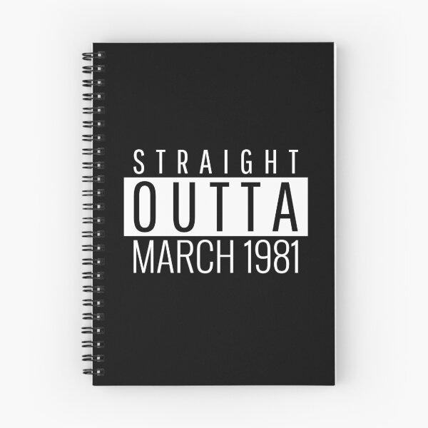 Item preview, Straight Outta March 1981  designed and sold by Teelogic.