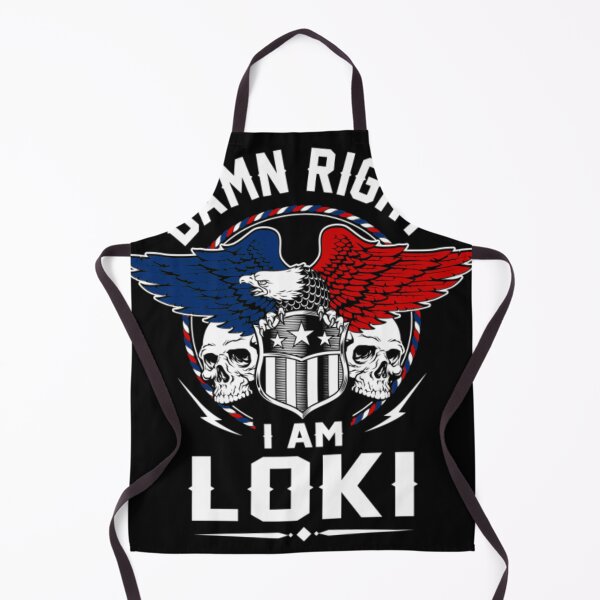 Artikelvorschau, Loki Name - Damn Right I Am Loki Geschenkartikel Gift entworfen und verkauft von Chiclothing.