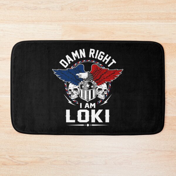 Artikelvorschau, Loki Name - Damn Right I Am Loki Geschenkartikel Gift entworfen und verkauft von Chiclothing.