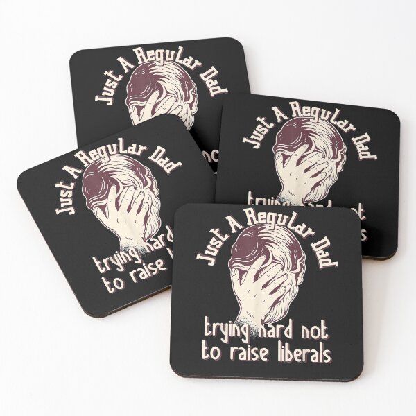Item preview, Just A Regular Dad Trying Not To Raise Liberals Retro Father designed and sold by zpruby.