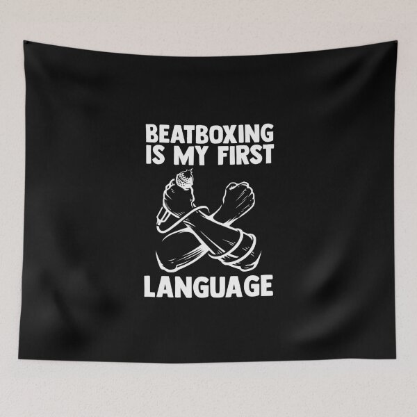 Artikelvorschau, Beatboxing ist mein Erstsprachen-Beatboxer Mic Music Lover entworfen und verkauft von Nessshirts.