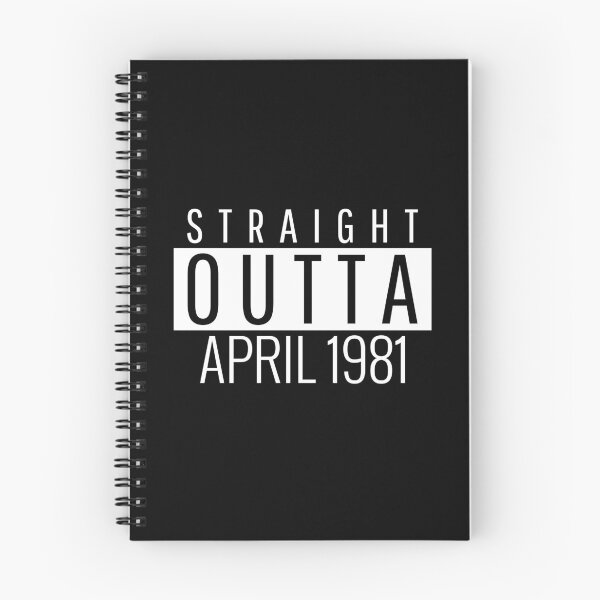 Item preview, Straight Outta April 1981  designed and sold by Teelogic.