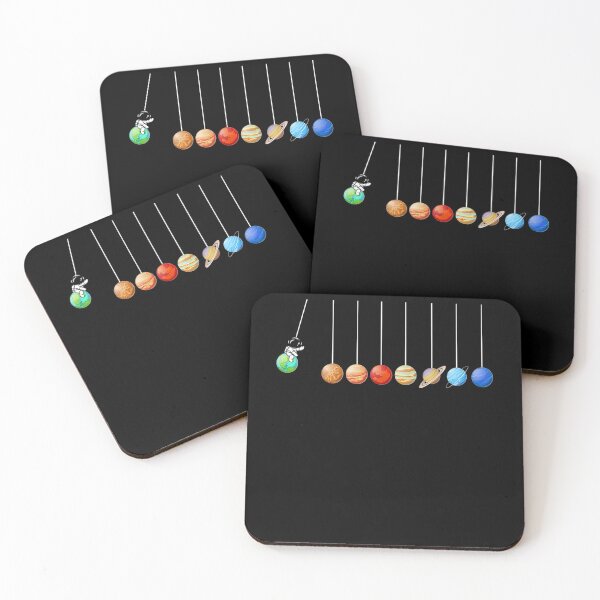 Item preview, Funny Astrophysicis Planets Newton's Cradle designed and sold by zpruby.