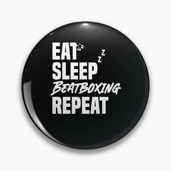 Artikelvorschau, Eat Sleep Beatboxing Repeat Beatboxer Musikliebhaber entworfen und verkauft von Nessshirts.