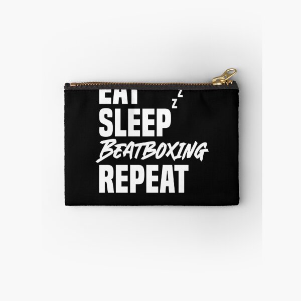 Item preview, Eat Sleep Beatboxing Repeat Beatboxer Music Lover designed and sold by Nessshirts.