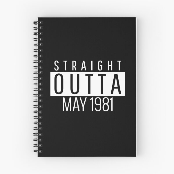 Item preview, Straight Outta May 1981  designed and sold by Teelogic.