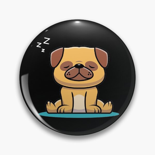 Item preview, Sleeping Pug designed and sold by Cartoon-animals.