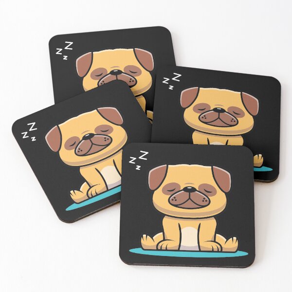 Item preview, Sleeping Pug designed and sold by Cartoon-animals.