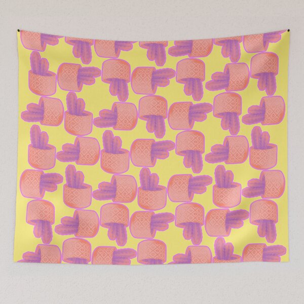 Item preview, Happy Pink Cactus  designed and sold by syfufi.