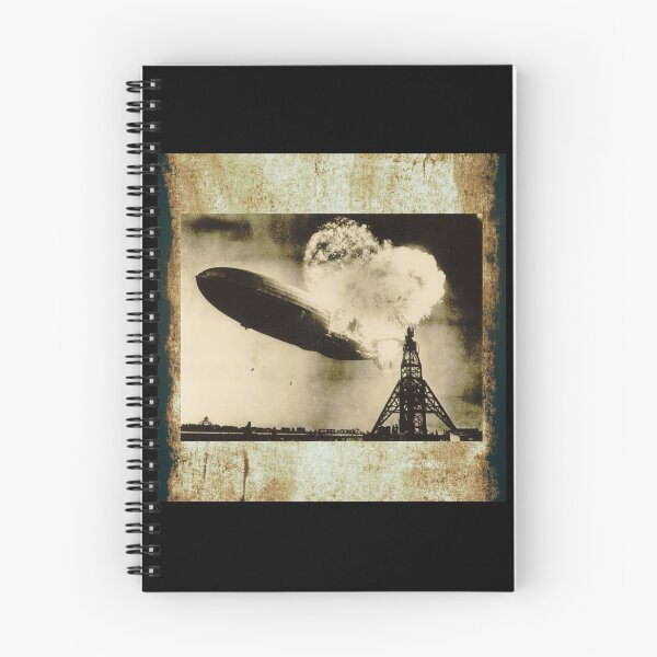 Item preview,  The Hindenburg Disaster Exploding Zeppelin Airship Accident Design designed and sold by EarthArtDesigns.